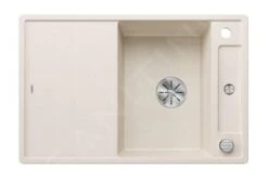 Blanco Axia III 45 - Silgranit Spoelbak, 780x510 Mm, Met Toebehoren, InFino, Zacht Wit 527036