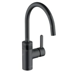 Kludi E-Go - Elektronische Keukenmengkraan, Netvoeding, Mat Zwart 422006675