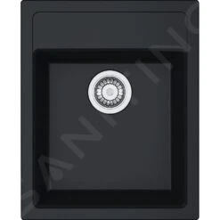 Franke Sirius - SID 610-40 Tectonite Spoelbak, 430x530 Mm, Zwart 114.0503.041