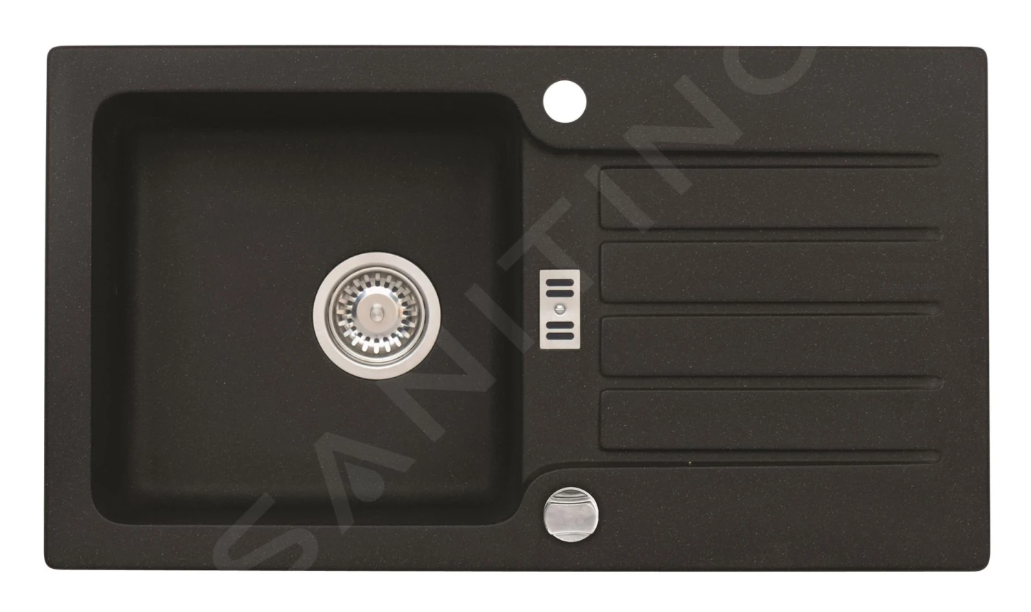Alveus Sets - Set Spoelbak Niagara 30 En Keukenkraan Tonia, Carbon SETA153 - Afbeelding 3