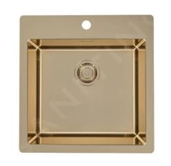 Alveus Pure Monarch - Spoelbak 515x525 Mm, Bronze 1107052